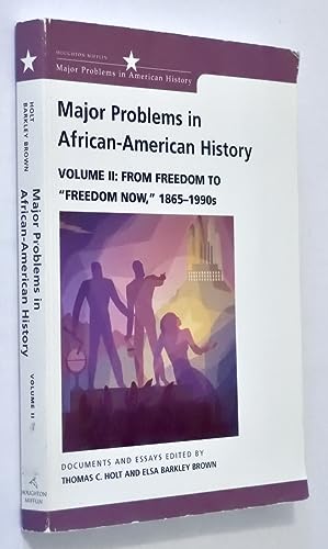 Major Problems in African American History