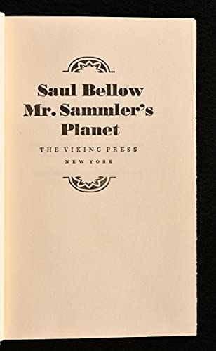 Mr. Sammler's planet