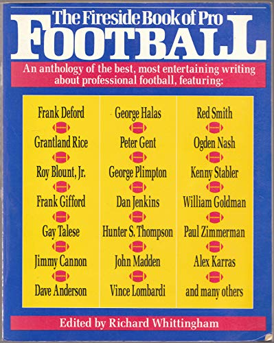 A Fireside Book of Pro American Football