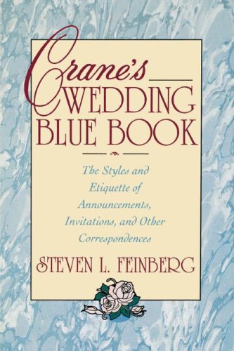 Crane's Wedding Blue Book