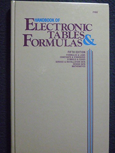 Handbook of Electronic Tables and Formulas