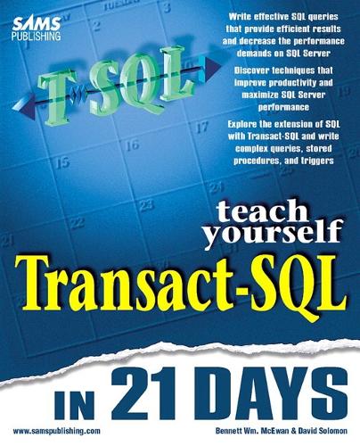 Sams Teach Yourself Transact-SQL in 21 Days