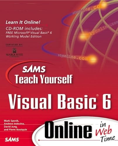 Sams Teach Yourself Visual Basic 6 Online in Web Time