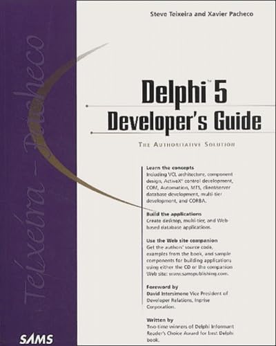 Delphi 5 Developer's Guide