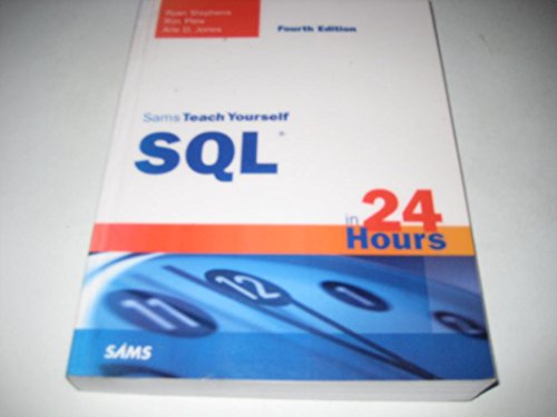 Sams Teach Yourself SQL in 24 Hours