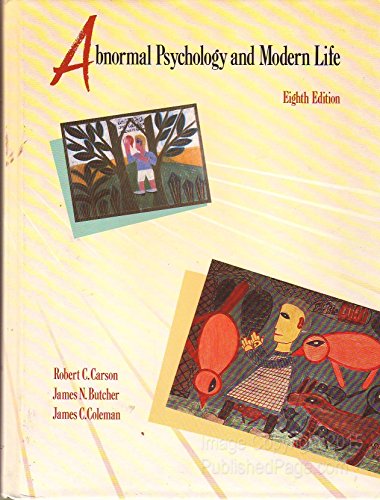 Abnormal Psychology and Modern Life