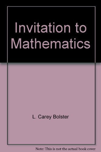 Invitation to Mathematics