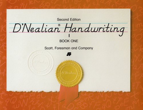 D'Nealian Handwriting