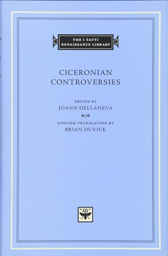 Ciceronian Controversies