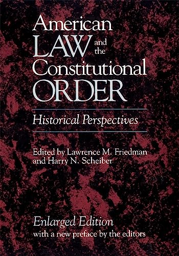 American Law and the Constitutional Order