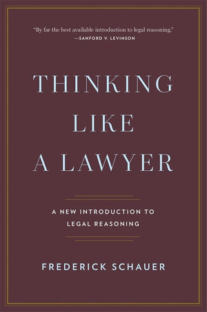 Thinking Like a Lawyer