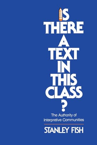 Is There a Text in This Class?