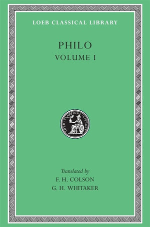 Philo, Volume I