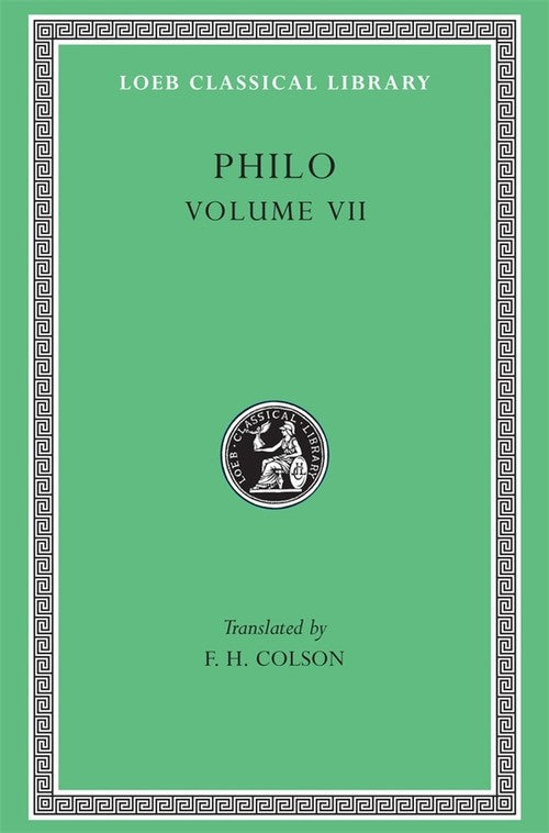 Philo, Volume VII