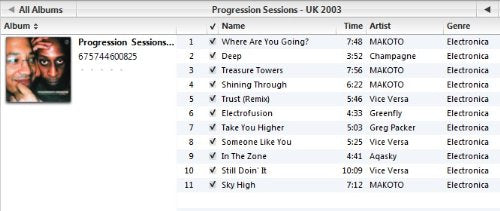 Progression Sessions 8