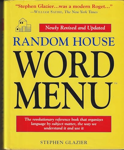 Random House Word Menu