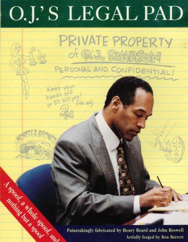 O.J.'s Legal Pad