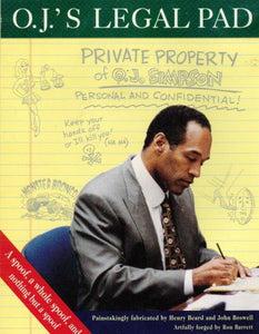 O.J.'s Legal Pad 