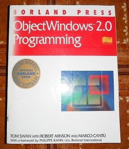 Object Windows 2.0 Programming