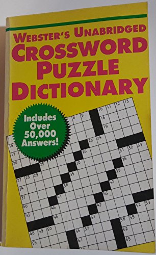 Webster's Crossword Puzzle Dictionary