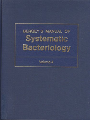 Manual of Systematic Bacteriology