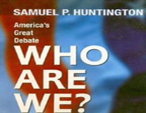 Who Are We: America's Great Debate.