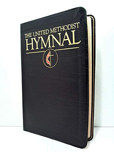 Hymnal United Methodist Genuine Black Leather Edition