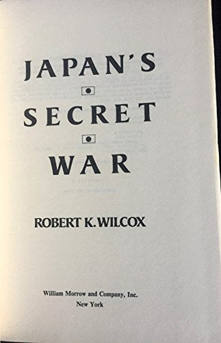 Japan's Secret War