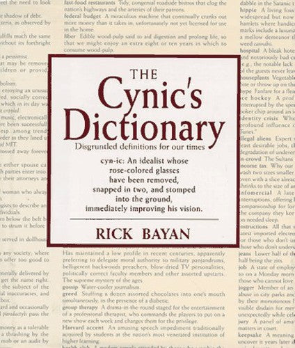 The Cynic's Dictionary