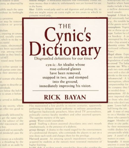 The Cynic's Dictionary
