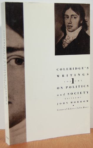 Coleridge's Writings, Volume 1