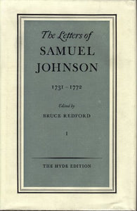 The Letters of Samuel Johnson, Volume I 