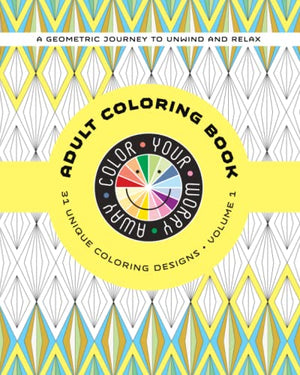 Color Your Worry Away Adult Coloring Book