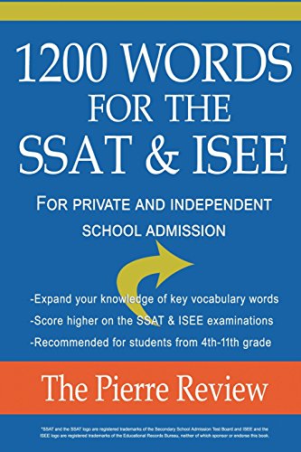 1200 Words for the SSAT & ISEE