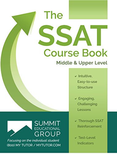 The SSAT Course Book  Middle  Upper Level