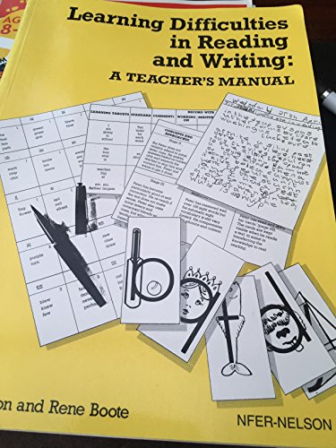 Learning Difficulties in Reading and Writing