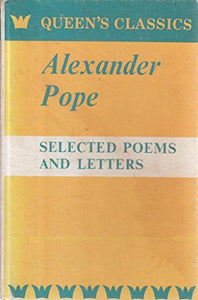 Selected Poems and Letters 