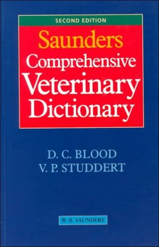 Saunders Comprehensive Veterinary Dictionary