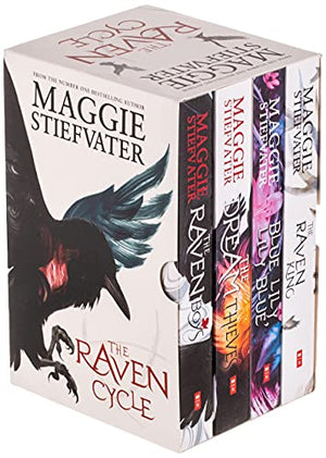 The Raven Cycle Series 4 Books Collection Box Set by Maggie Stiefvater (The Raven King, Blue Lily Lily Blue, The Dream Thieves, The Raven Boys)