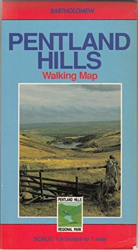 Walking Pentland Hills Map