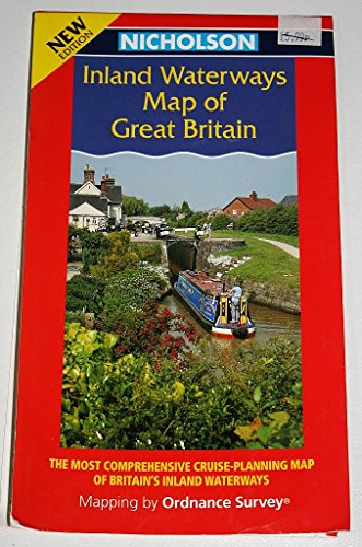 Nicholson Inland Waterways Map of Great Britain