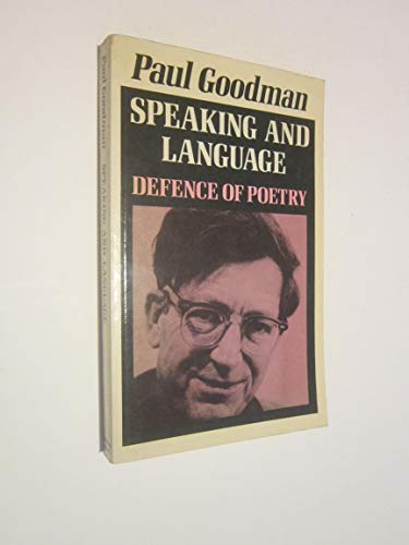 Speaking and Language