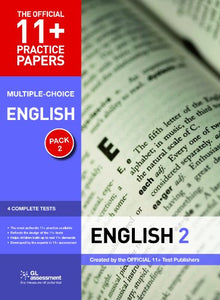 11+ Practice Papers English Pack 2 (Multiple Choice) 