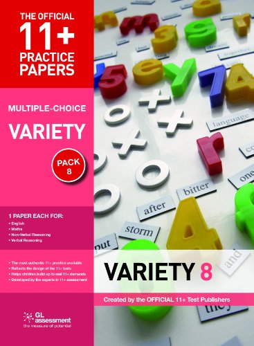 11+ Practice Papers, Variety Pack 8 (multiple Choice)