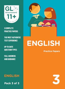 11+ Practice Papers English Pack 3 (Multiple Choice) 