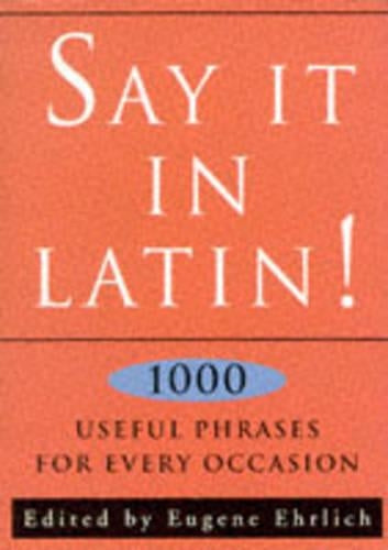 Say it in Latin!