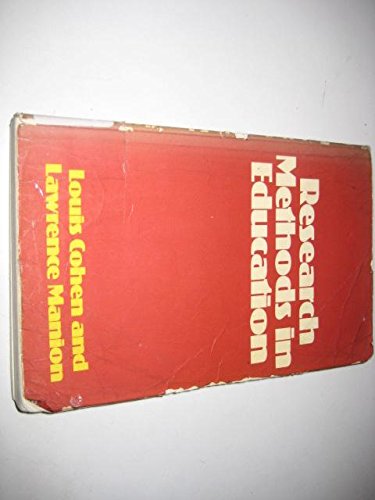 Research Methods in Education