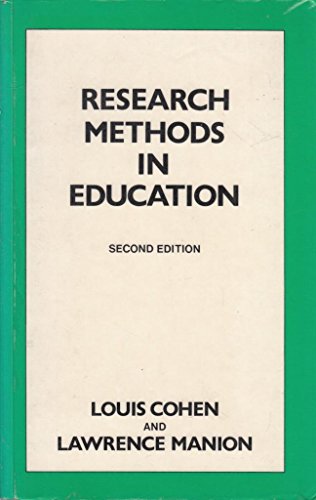 Research Methods in Education