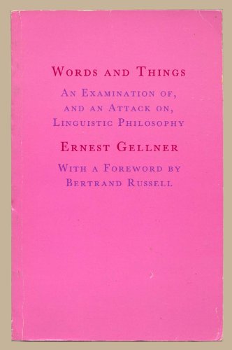 Words and Things