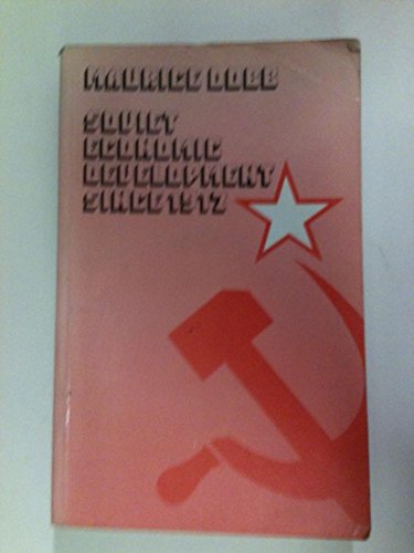 Soviet Economic Development Since 1917